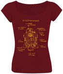 R2-D2 Sketch, Star Wars, T-Shirt