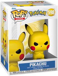 Grumpy Pikachu Vinyl Figur 598, Pokémon, Funko Pop!