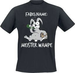 Fabelname: Meister Wampe, Tierisch, T-Shirt Manches courtes