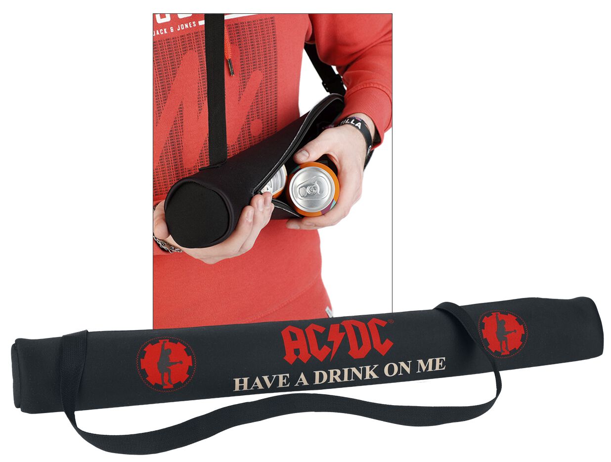 AC/DC Gürteltasche Unisex - Offizielles Band Merchandise Schwarz