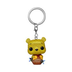 Winnie the Pooh (Glitter) Pocket Pop!, Winnie L'Ourson, Porte-Clefs Pocket Pop!
