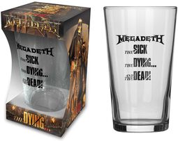 The Sick, The Dying… And The Dead!, Megadeth, Bierglas
