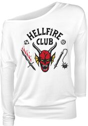 Hellfire Club, Stranger Things, Langarmshirt