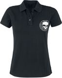 Skull Polo Shirt, R.E.D. by EMP, Poloshirt