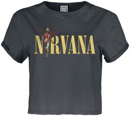 Amplified Collection - In Utero Colour Logo, Nirvana, T-Shirt Manches courtes