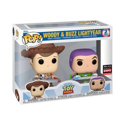 Woody & Buzz Lightyear (2 Pack) Vinyl Figur, Toy Story, Funko Pop!