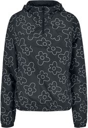 Ladies AOP Pullover Jacket, Urban Classics, Windbreaker