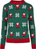Ladies Santa Christmas Sweater, Urban Classics, 1111