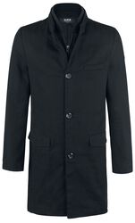 Coat einreihig, Black Premium by EMP, Kurzmantel
