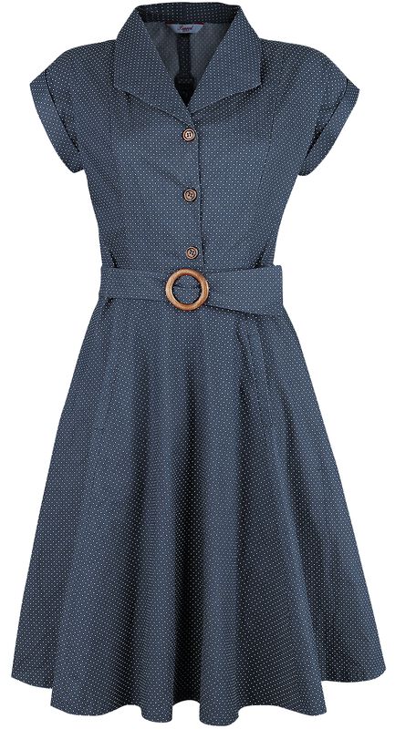 Spot Perfection Fit & Flare Dress