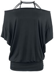 Bat Longtop, Black Premium by EMP, T-Shirt