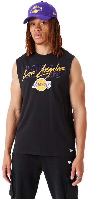 Script Sleeveless Tee - Los Angeles Lakers