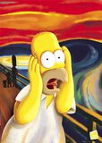 Scream, Die Simpsons, Poster