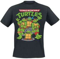 Group, Les Tortues Ninja, T-Shirt Manches courtes