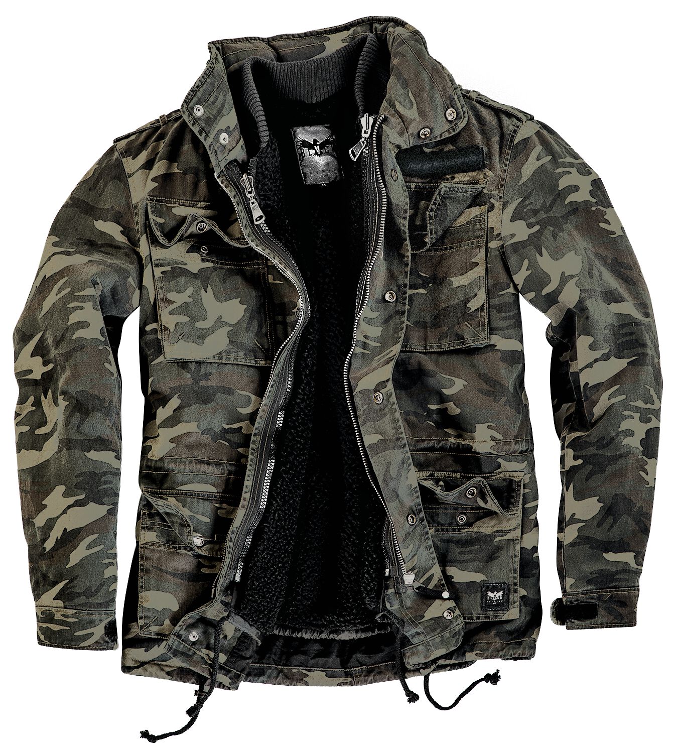Redbridge Camo Winterjacke Herren Redbridge Camouflage Mantel