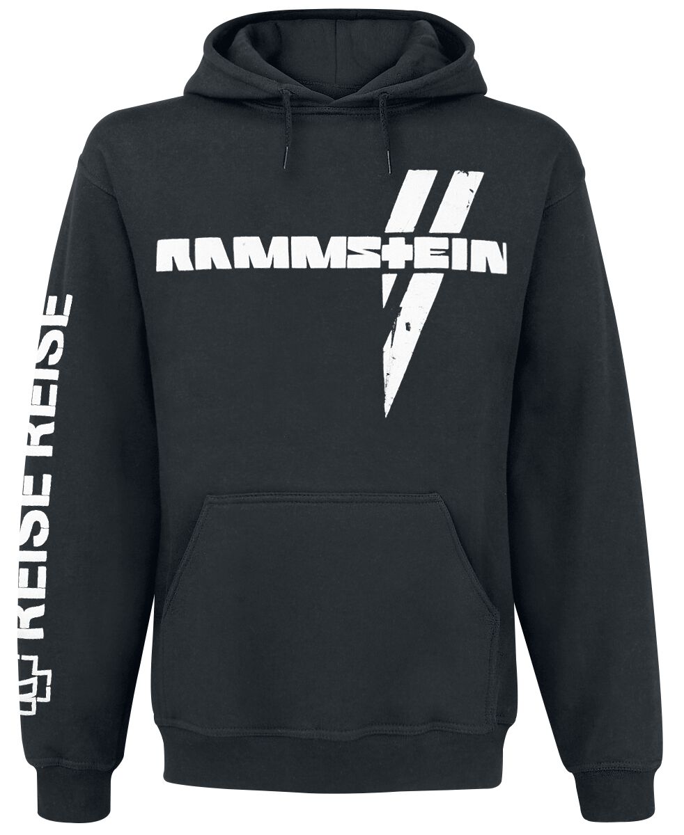 Croix Blanche Rammstein Sweat-shirt à capuche EMP