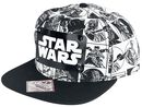 Comic Style with Metal Plate Logo, Star Wars, Cap