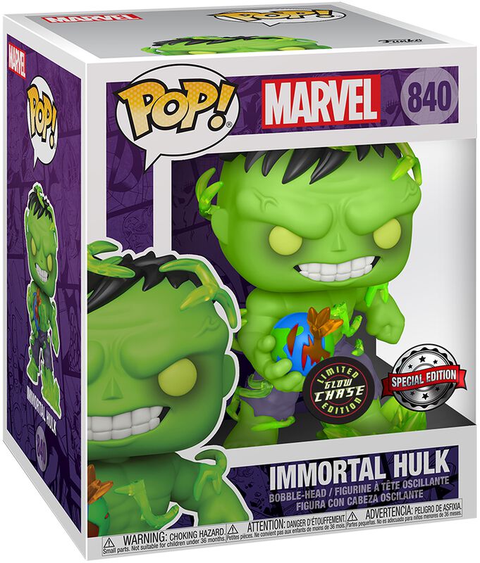 Immortal Hulk (Chase Edition möglich!) (Super Pop!) Vinyl Figur 840