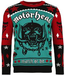 Holiday Sweater 2023, Motörhead, Weihnachtspullover