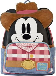 Loungefly - Western Micky, Mickey Mouse, Mini-Rucksack