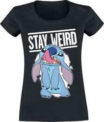 Stay Weird, Lilo & Stitch, T-Shirt Manches courtes