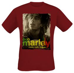 Root Rock Raggae, Bob Marley, T-Shirt Manches courtes