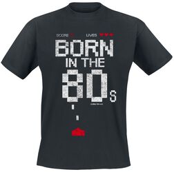 Born In The 80s, Slogans Gaming, T-Shirt Manches courtes