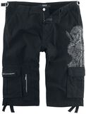Shorts mit Wikinger- Print, Black Premium by EMP, Short