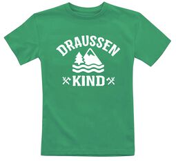 Kids - Draussen Kind, Slogans, T-shirt