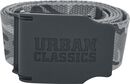 Woven Belt Rubbered Touch UC, Urban Classics, Gürtel