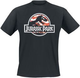Dinosaure Camouflage, Jurassic Park, T-Shirt Manches courtes