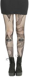 Snakes fishnet tights, Banned, Collant