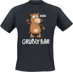 Grüßly Bär, Tierisch, T-Shirt Manches courtes