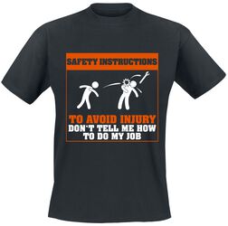 Safety Instructions, Work & Career, T-Shirt Manches courtes