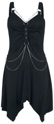 Short Dress With Chains, Gothicana by EMP, Kurzes Kleid