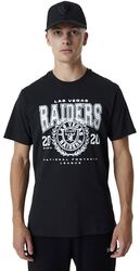 Las Vegas Raiders - Graphic Tee, New Era - NFL, T-Shirt Manches courtes