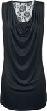 Sleeveless Backlace Dress, Black Premium by EMP, Kurzes Kleid