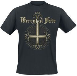 Black Funeral Cross, Mercyful Fate, T-Shirt