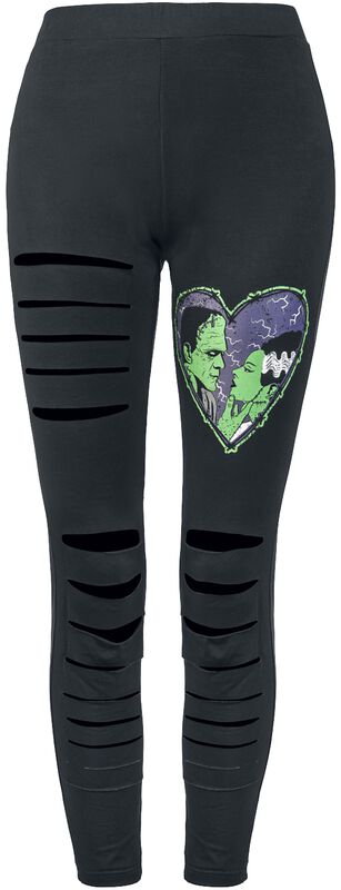 Frankenstein And Bride Leggings