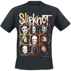 The End, So Far Group Squares, Slipknot, T-Shirt Manches courtes
