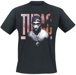 Pink Logo, Tupac Shakur, T-Shirt