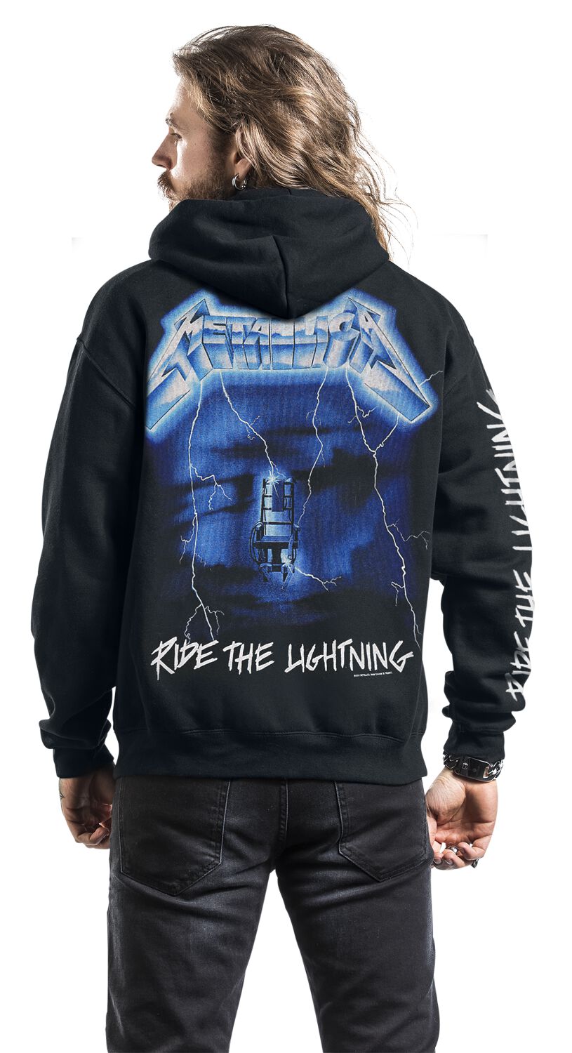 Metallica S&M2 Skull Sweat-Shirt Zippé à Capuche Homme - Noir