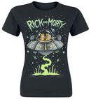 Spaceship, Rick And Morty, T-Shirt