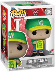 John Cena Vinyl Figur 136, WWE, Funko Pop!