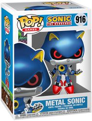 Metal Sonic Vinyl Figur 916, Sonic The Hedgehog, Funko Pop!