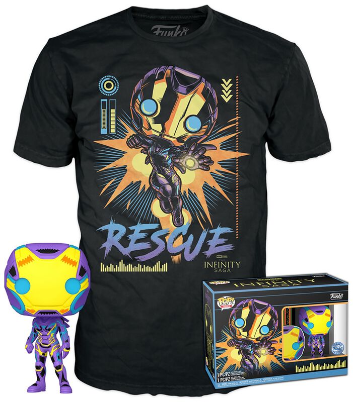 Rescue (Lumière Noire) - Pop! & T-shirt