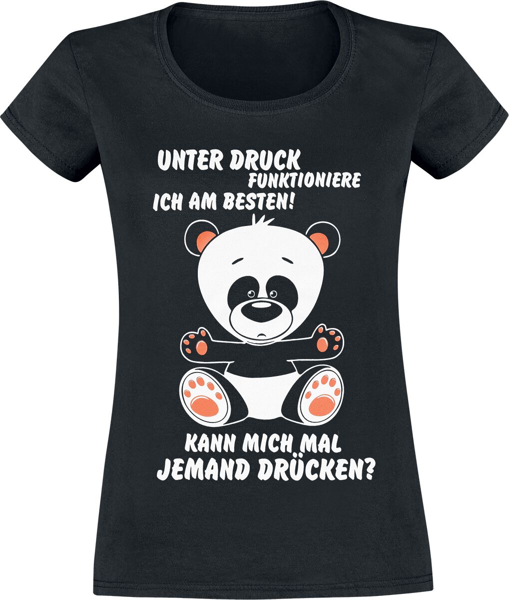 Unter Druck Funktioniere Ich Am Besten T Shirt Manches Courtes Emp