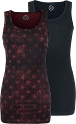 Doppelpack Tops, RED by EMP, Top