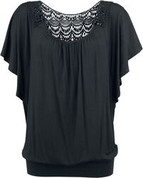 T-Shirt Chauve-Souris, Black Premium by EMP, T-Shirt Manches courtes