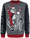Live To Ride - Ride To Live, Ugly Christmas Sweater, Weihnachtspullover